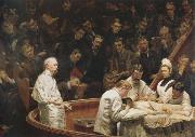 Thomas Eakins the agnew clinic Sweden oil painting artist